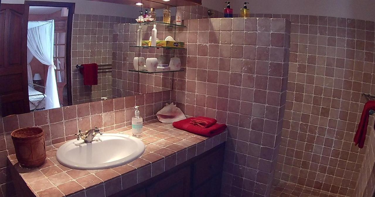 Agreable Chambre D'Hotes, Sdb, Piscine, Carbet Cuisine. 圣克洛德 外观 照片