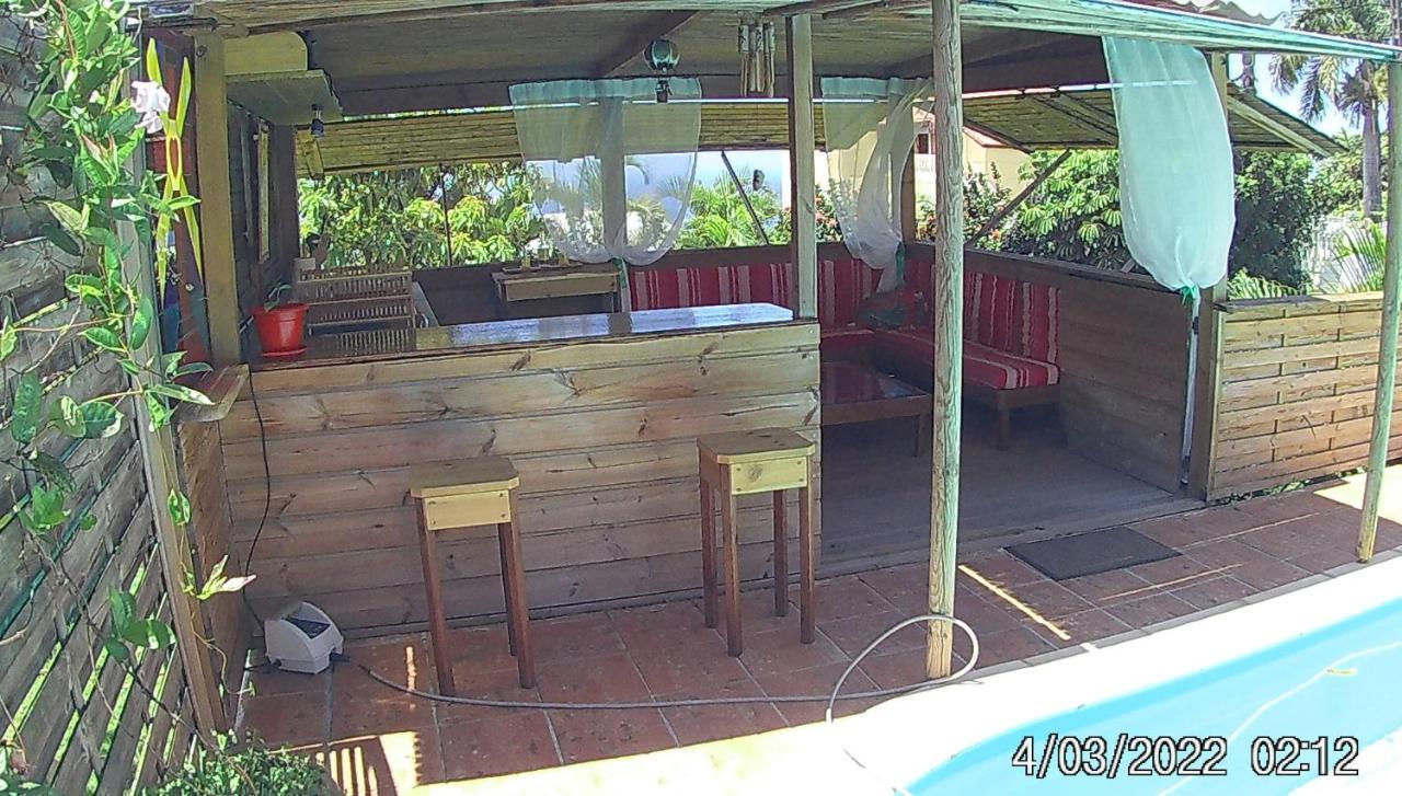 Agreable Chambre D'Hotes, Sdb, Piscine, Carbet Cuisine. 圣克洛德 外观 照片